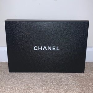 Chanel shoe box with duster